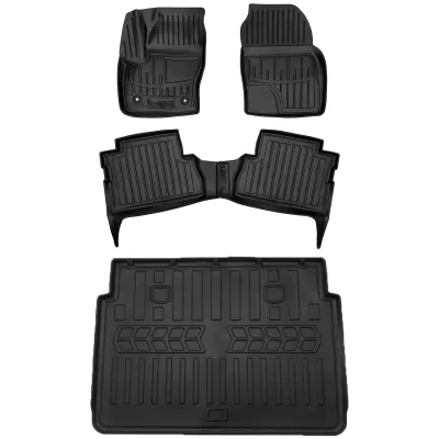 Gumowy zestaw dywaniki i mata Ford C-Max II (2010-2019) minivan, wersja a=>