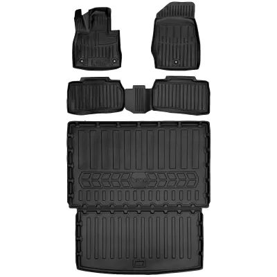 Gumowy zestaw dywaniki i mata Ford Explorer VI U625 (od 2020) wersja 7 os=>