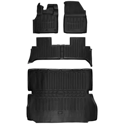 Gumowy zestaw dywaniki i mata Renault Grand Scenic III (2009-2016) wersja=>