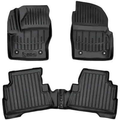 Dywaniki gumowe Ford Escape III (2012-2019) odległość między stoperami w dywaniku kierowcy 27,5 cm.