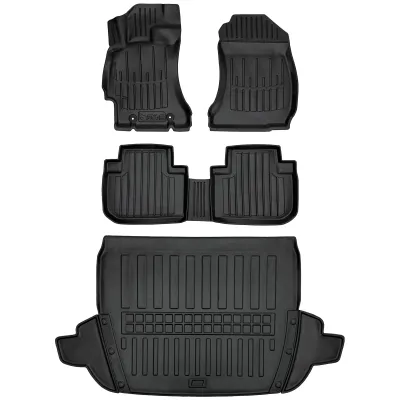 Gumowy zestaw dywaniki i mata Subaru Forester IV SJ (2012-2018)