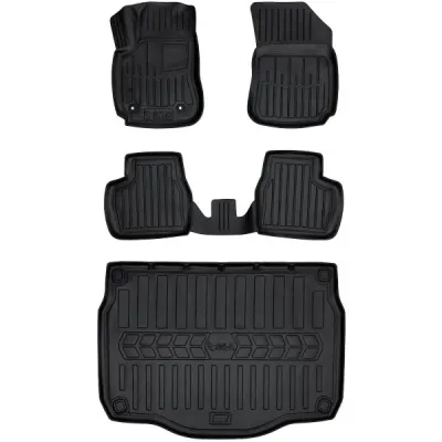 Dywaniki samochodowe do Citroen C4 Cactus (2014-2020) +Mata