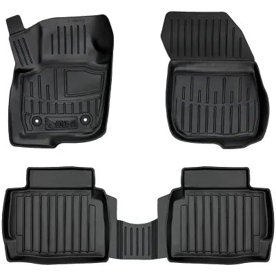 Dywaniki gumowe Ford Mondeo V (2014-2022) kombi, sedan, liftback, odległość między stoperami w dywaniku kierowcy 24 cm.
