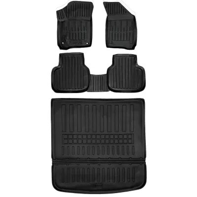 Gumowy zestaw dywaniki i mata Dodge Journey (2008-2020) wersja 7 osobowa =>