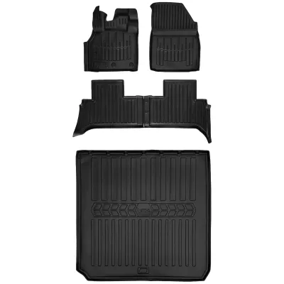 Gumowy zestaw dywaniki i mata Renault Grand Scenic III (2009-2016) wersja=>