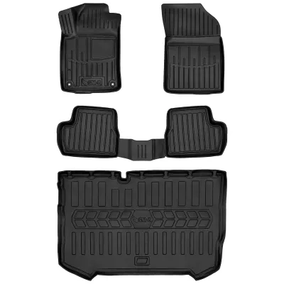 Gumowy zestaw dywaniki i mata Citroen C3 II (2009-2016) hatchback