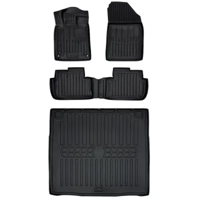 Dywaniki samochodowe do Peugeot 407 I (2004-2011) +Mata