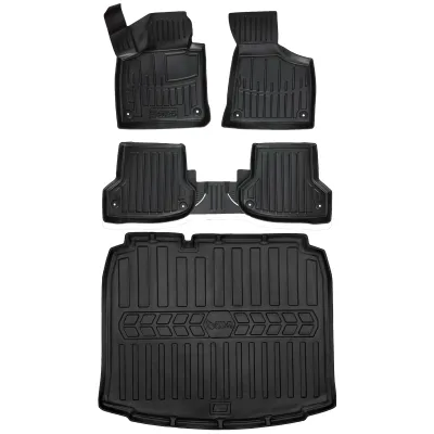 Gumowy zestaw dywaniki i mata Audi A3 8P (2003-2013) hatchback