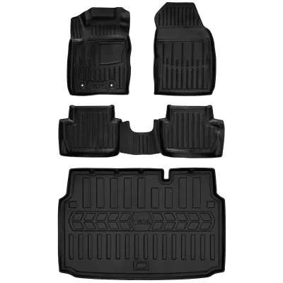 Gumowy zestaw dywaniki i mata Ford EcoSport II (2013-2023) dolna podłoga =>