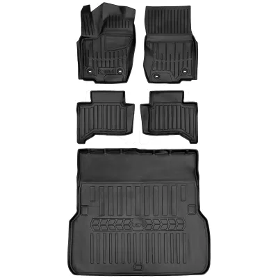 Gumowy zestaw dywaniki i mata Toyota Land Cruiser Prado J250 (od 2023) we=>