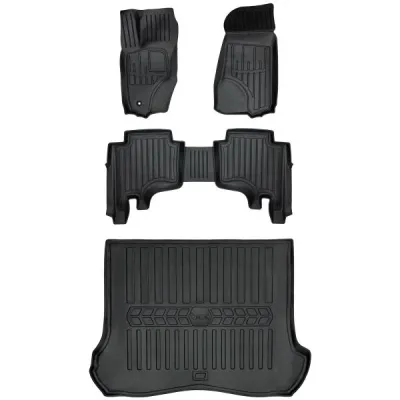 Dywaniki samochodowe do Jeep Grand Cherokee III WK/WH (2004-2010) +Mata