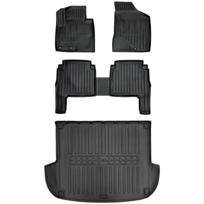 Dywaniki samochodowe do Hyundai Santa Fe II CM (2010-2012) +Mata