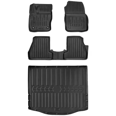 Gumowy zestaw dywaniki i mata Ford Focus III C346 USA (2011-2018) sedan, =>