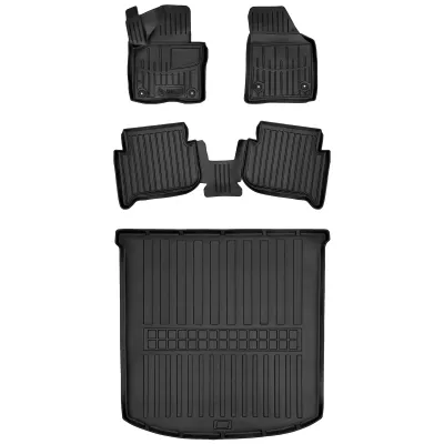 Dywaniki samochodowe do Volkswagen Touran I, II (2003-2015) +Mata