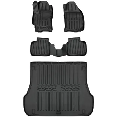 Gumowy zestaw dywaniki i mata Ford Mondeo III (2000-2007) kombi