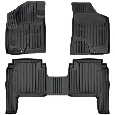 Dywaniki gumowe Hyundai Santa Fe II CM (2006-2010) przed liftem