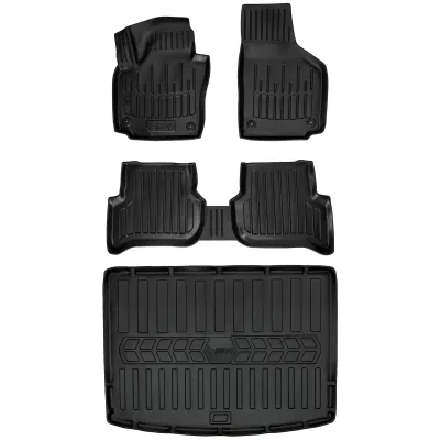 Gumowy zestaw dywaniki i mata Volkswagen Golf Plus (2005-2014)