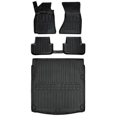 Dywaniki samochodowe do Audi A4 B8 (2007-2015) +Mata