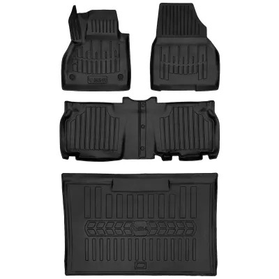 Dywaniki samochodowe do Renault Kangoo II (2008-2021) +Mata