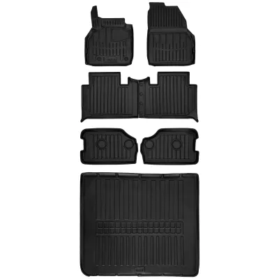 Gumowy zestaw dywaniki i mata Renault Grand Scenic II (2003-2009) wersja =>