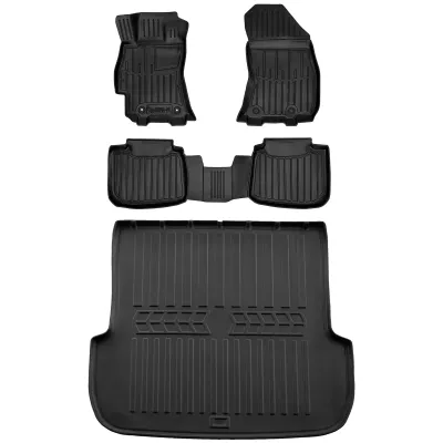 Gumowy zestaw dywaniki i mata Subaru Outback V BS (2014-2020) kombi