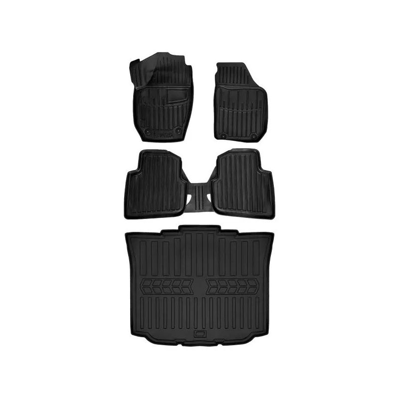 Dywaniki samochodowe do Skoda Roomster (2006-2015) +Mata