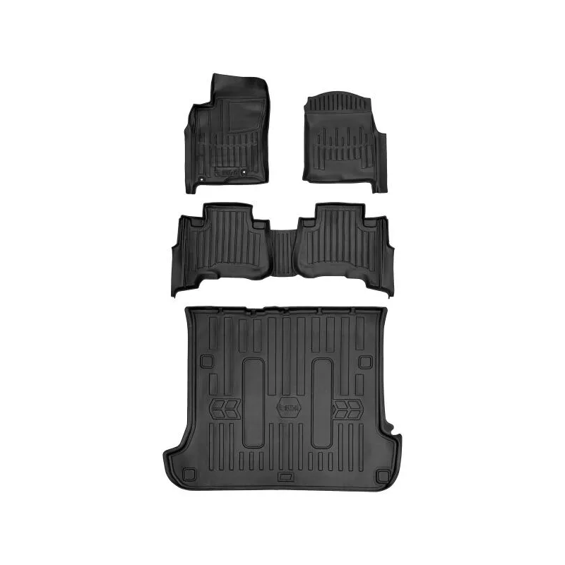 Dywaniki samochodowe do Toyota Land Cruiser Prado J120 (2002-2009) +Mata