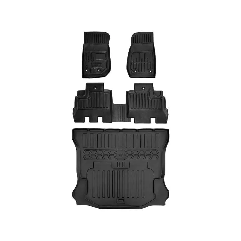 Dywaniki samochodowe do Jeep Wrangler III JK (2007-2018) +Mata