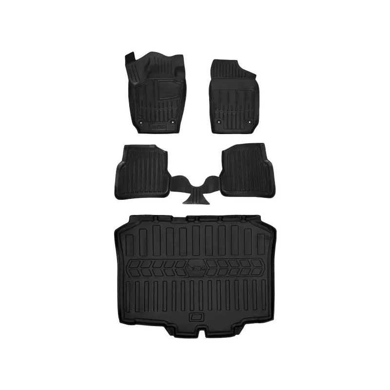 Dywaniki samochodowe do Seat Ibiza IV 6J (2008-2017) +Mata