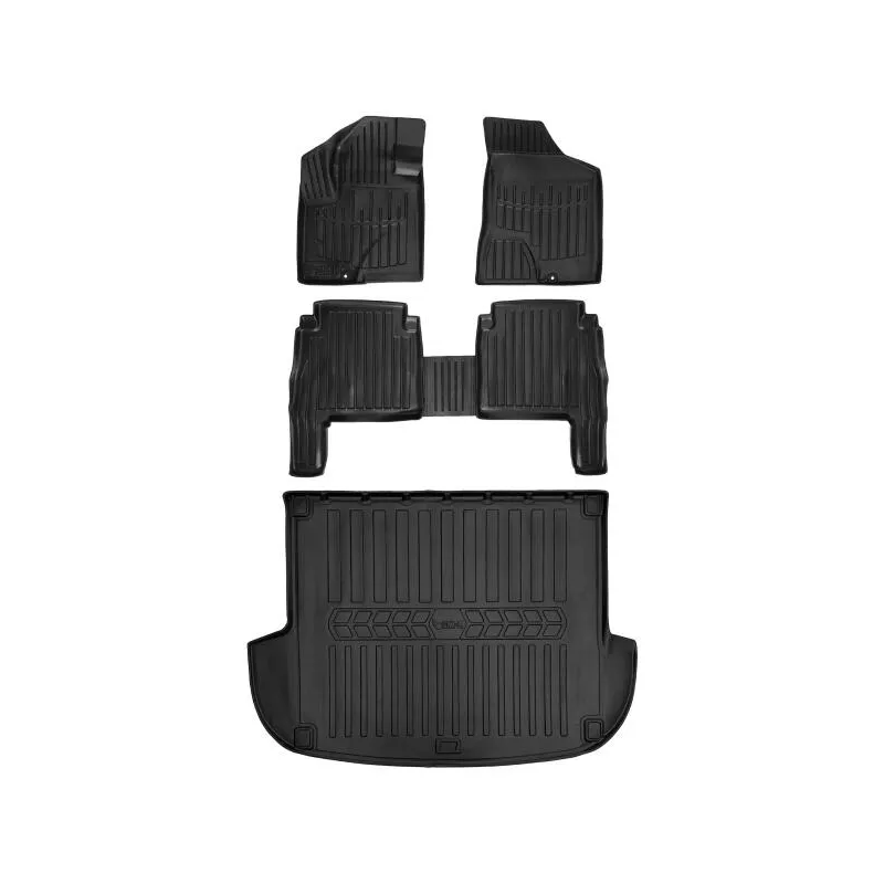 Dywaniki samochodowe do Hyundai Santa Fe II CM (2006-2010) +Mata
