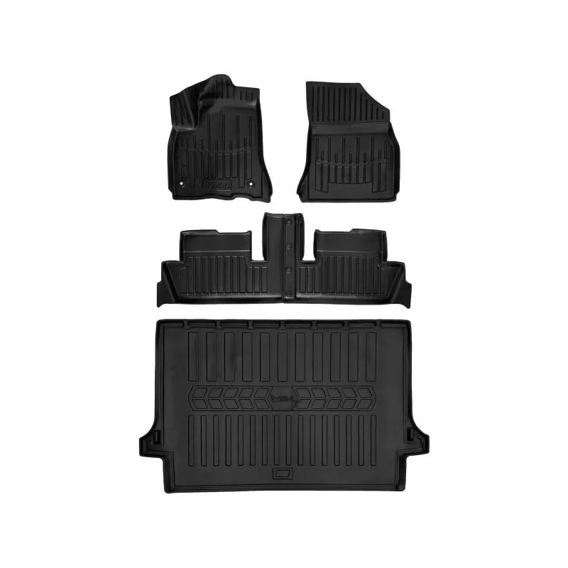 Dywaniki samochodowe do Citroen C4 Grand Picasso I (2006-2013) +Mata