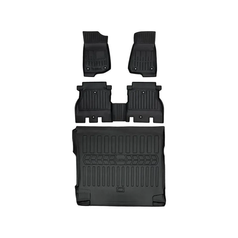 Dywaniki samochodowe do Jeep Wrangler IV JL (od 2017) +Mata
