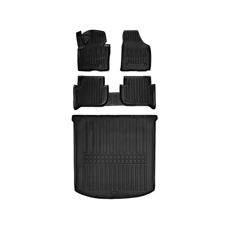 Dywaniki samochodowe do Volkswagen Touran I, II (2003-2015) +Mata