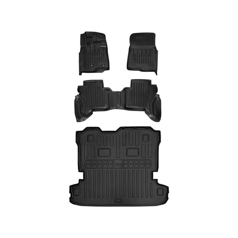Dywaniki samochodowe do Mitsubishi Pajero IV V80 (2006-2021) +Mata