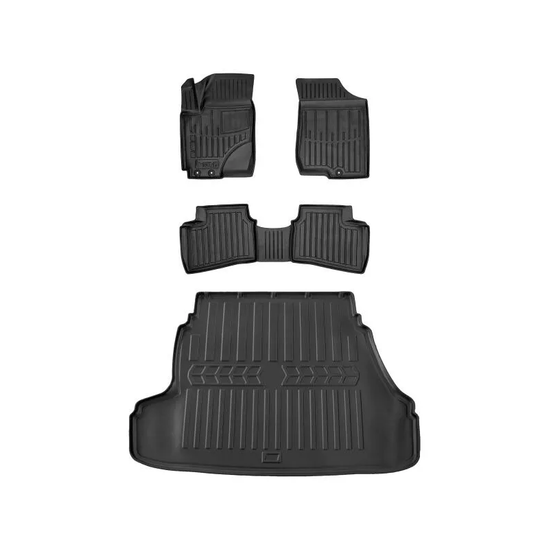 Dywaniki samochodowe do Hyundai Elantra IV HD (2006-2011) +Mata