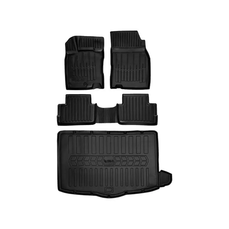Dywaniki samochodowe do Nissan Qashqai II J11 (2014-2017) +Mata