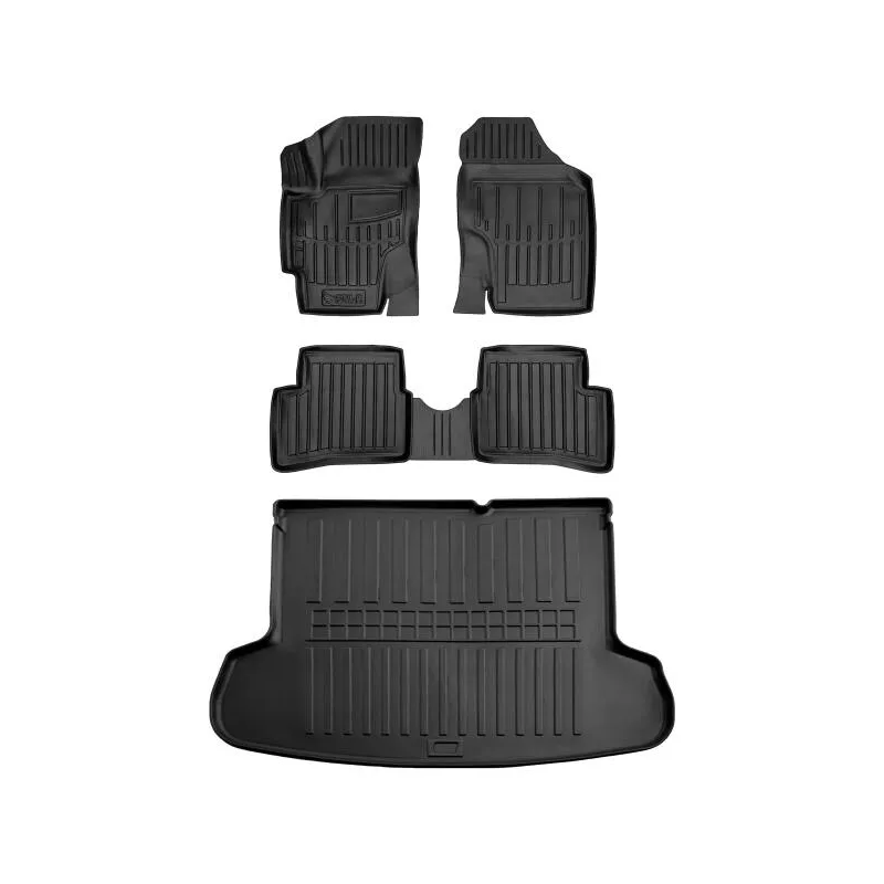 Dywaniki samochodowe do Hyundai Accent III MC (2006-2010) +Mata