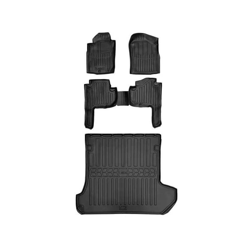 Dywaniki samochodowe do Toyota Land Cruiser Prado J90 (1996-2002) +Mata