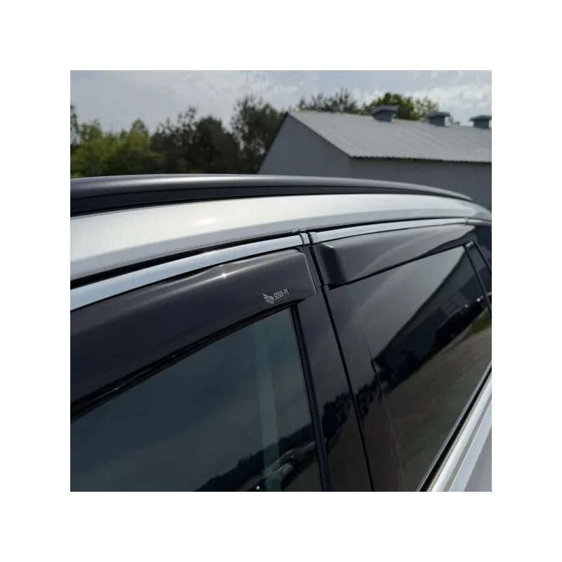 Owiewki Honda CR-V IV (2012-2018), klejone z chromem, 4 szt/kpl — zdjęcie 5