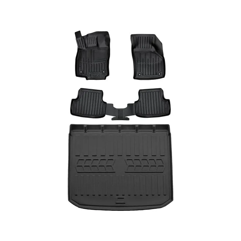Gumowy zestaw dywaniki i mata Audi A3 8V (2012-2020) hatchback, dolna pod=>