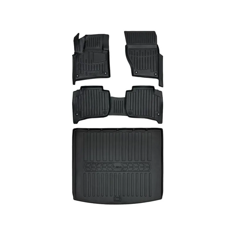 Dywaniki samochodowe do Volkswagen Touareg II 7P (2010-2018) +Mata