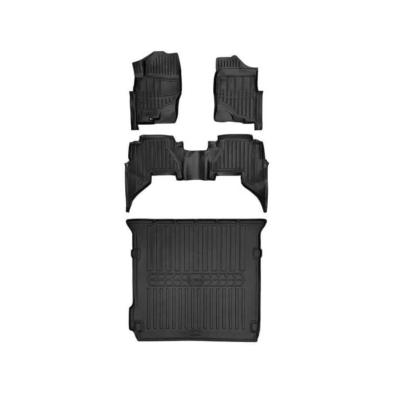 Dywaniki samochodowe do Nissan Pathfinder III R51 (2005-2010) +Mata