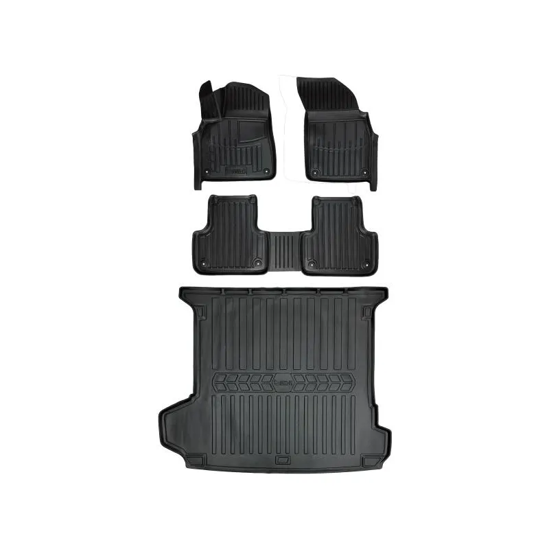 Dywaniki samochodowe do Audi Q7 II 4M (od 2015) +Mata